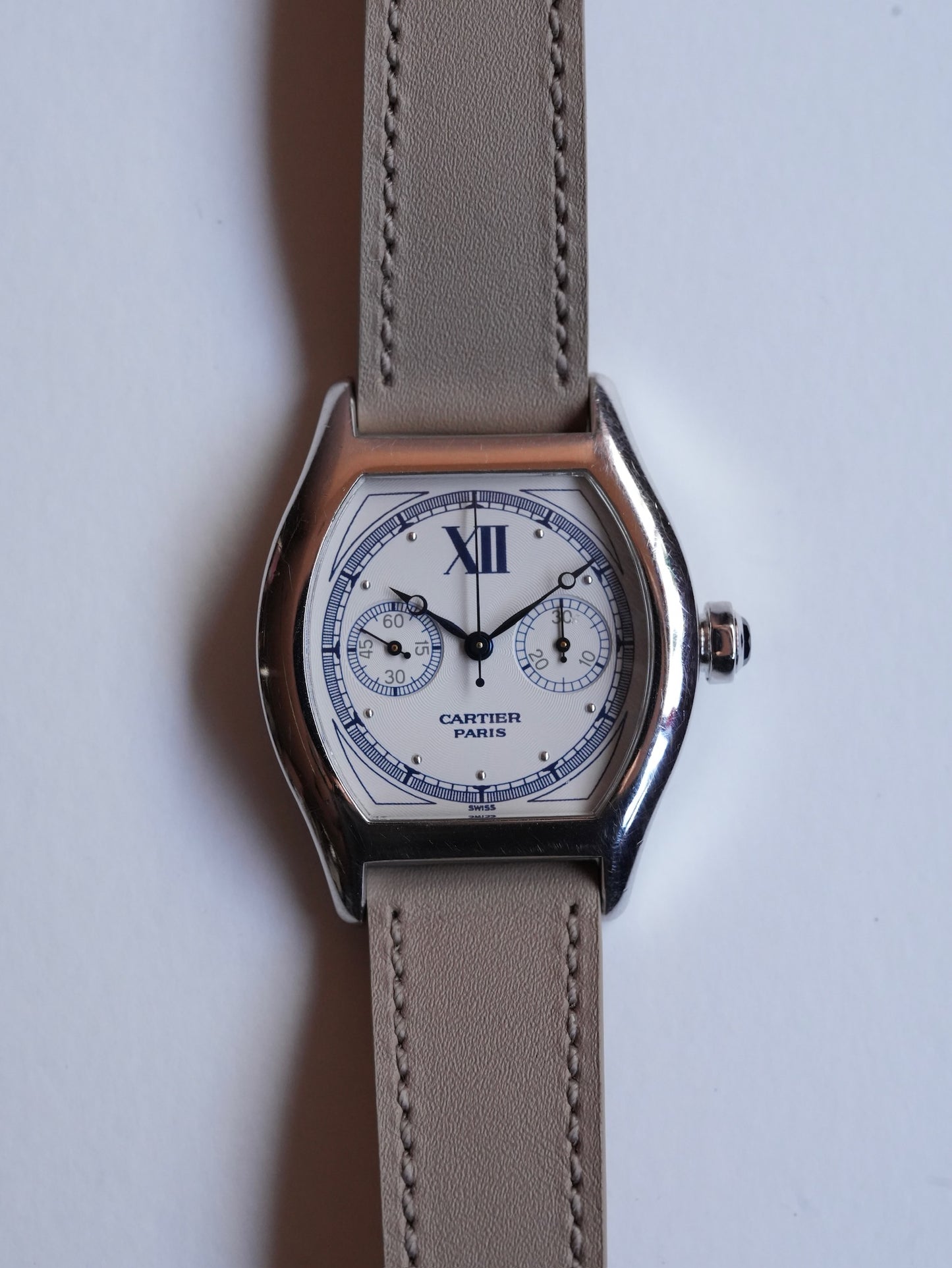 Cartier Tortue Monopoussoir With box