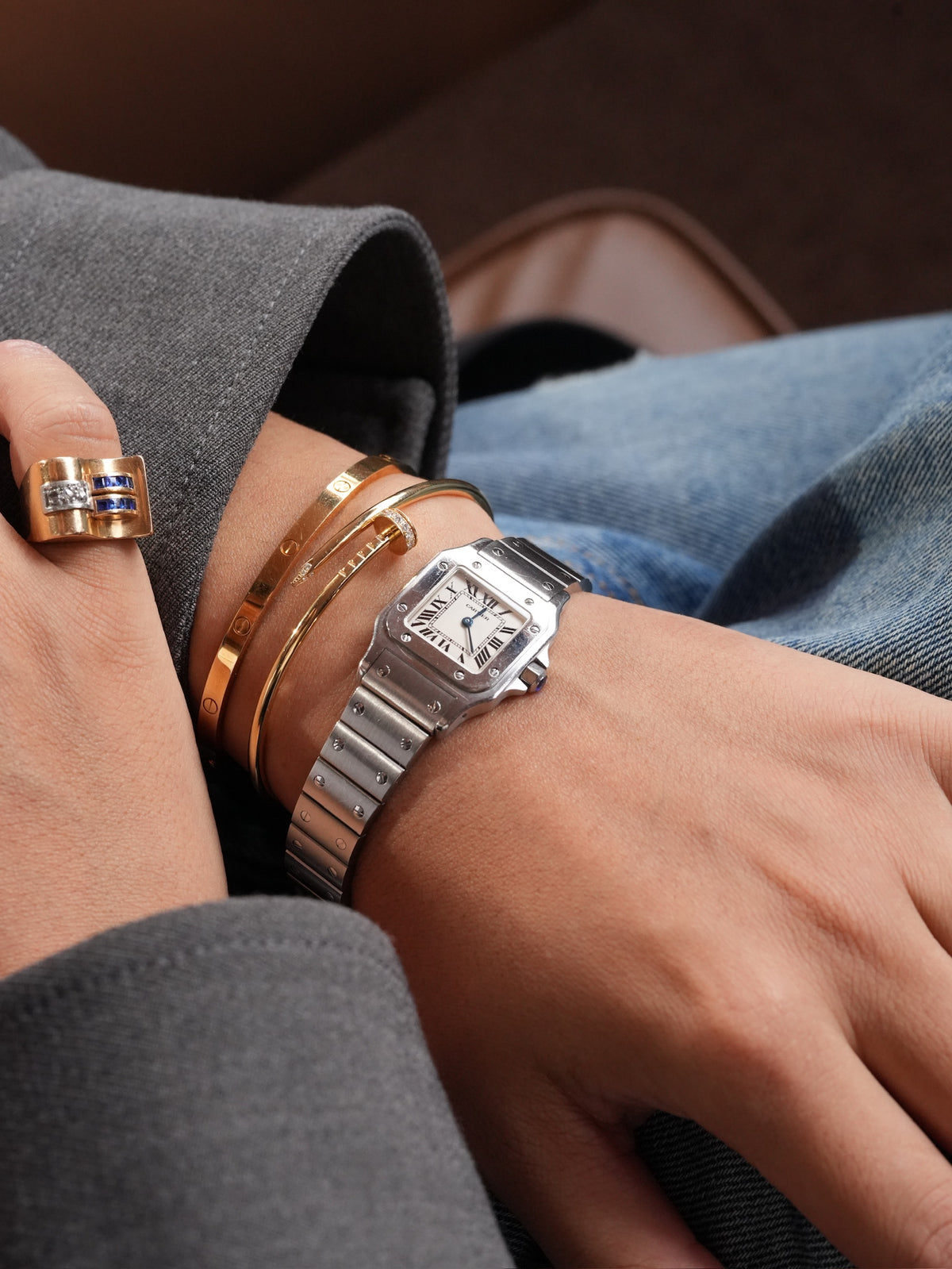 Cartier Santos Galbée 1565