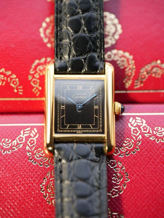 Cartier Must Tank Vermeil
