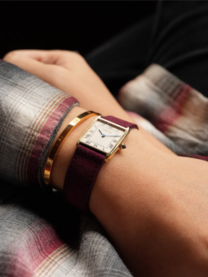 Cartier Tank Arrondie With box