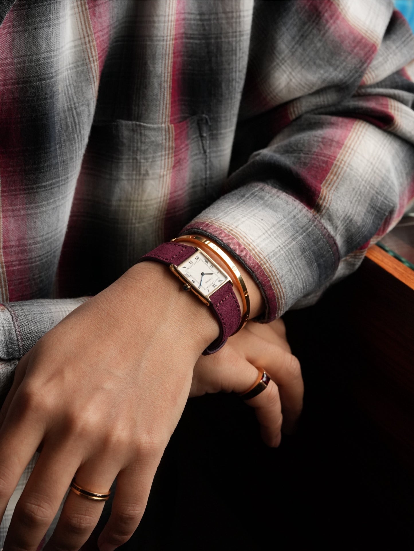 Cartier Tank Arrondie With box