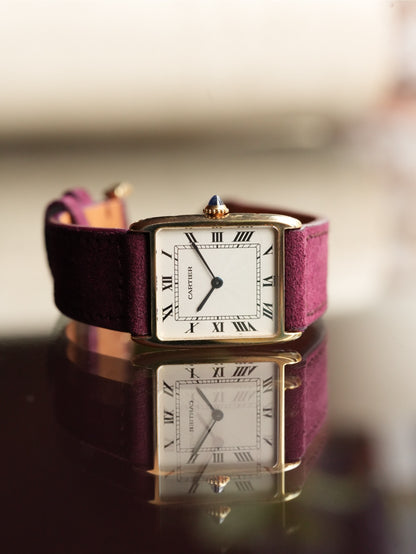 Cartier Tank Arrondie With box
