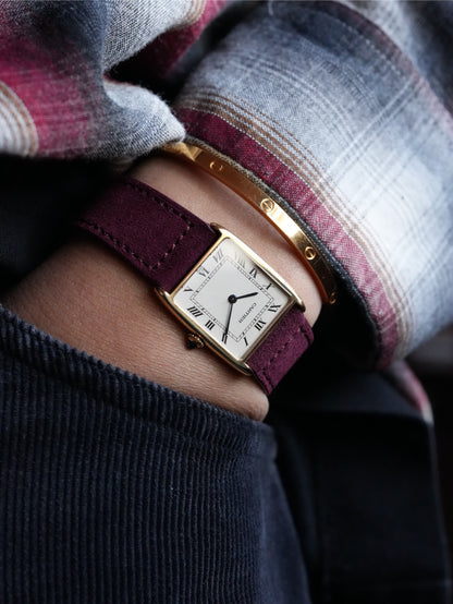 Cartier Tank Arrondie With box