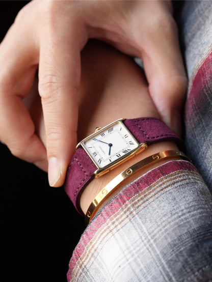 Cartier Tank Arrondie With box
