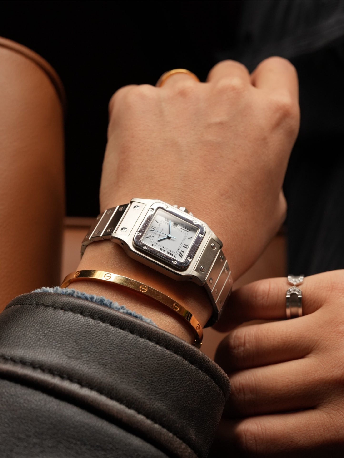 Cartier Santos Carrée Fullset 