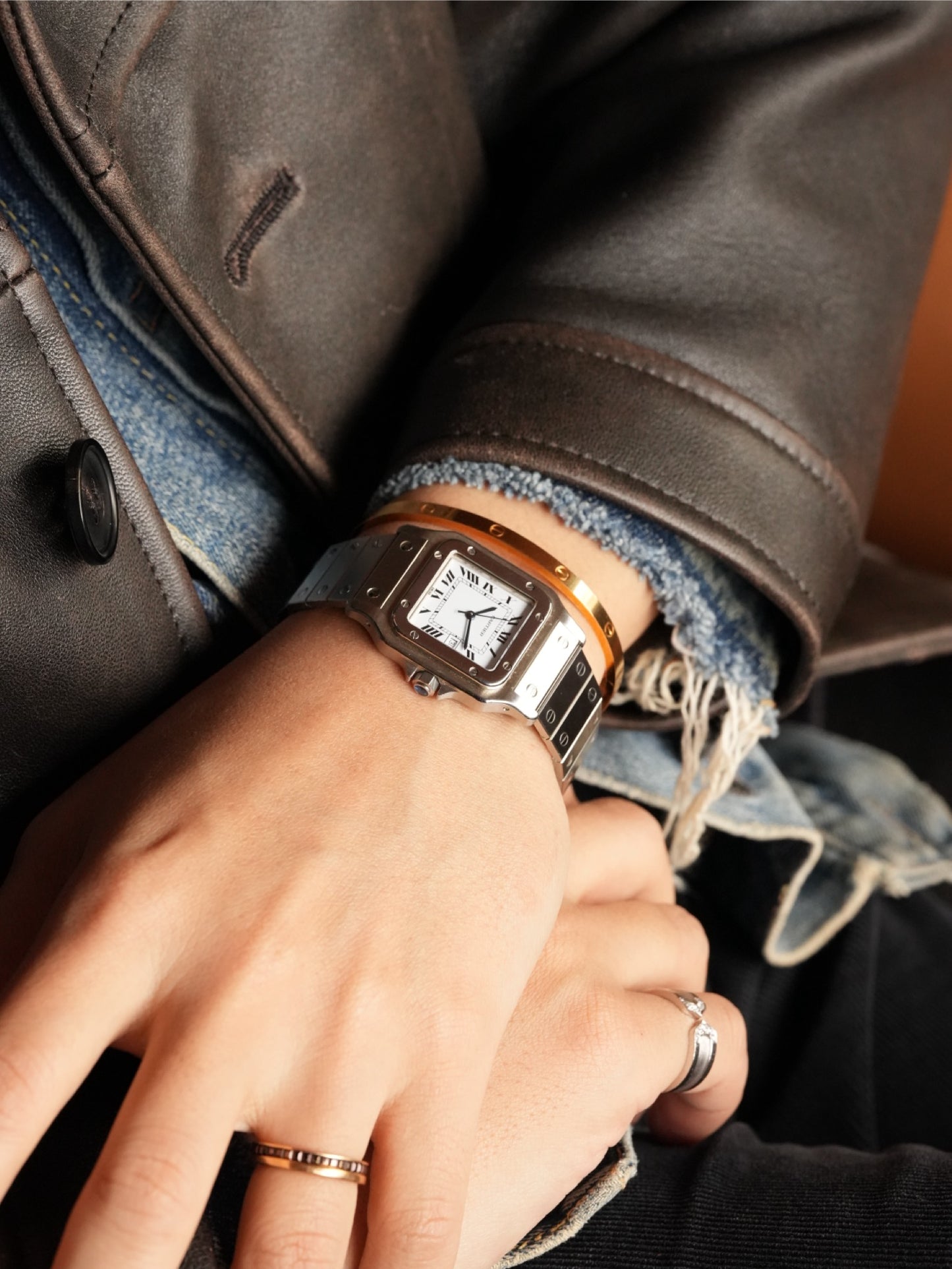 Cartier Santos Carrée Fullset 