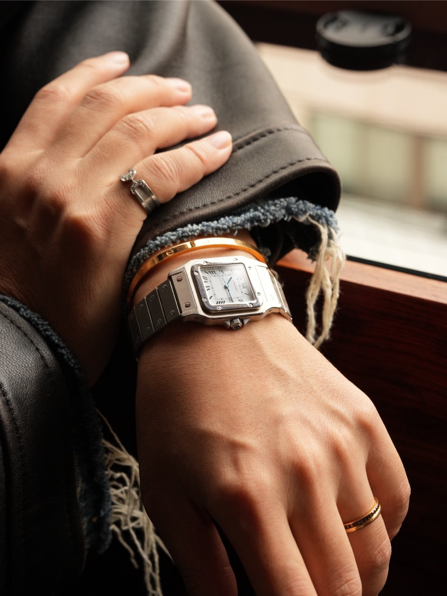 Cartier Santos Carrée Fullset 