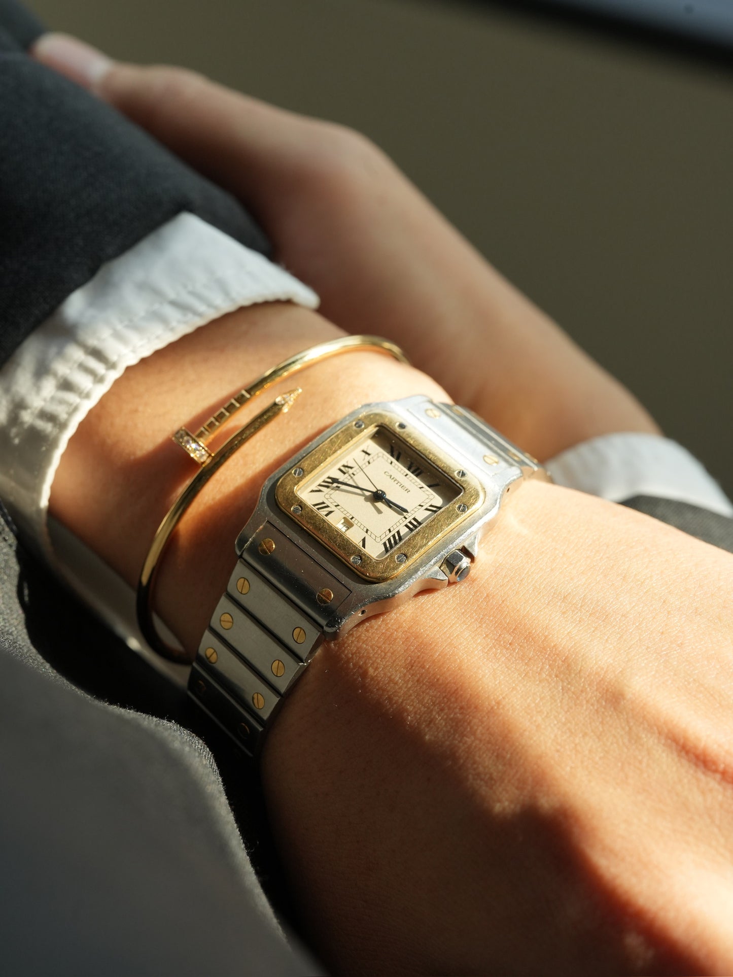 Cartier Santos Galbee With Box 