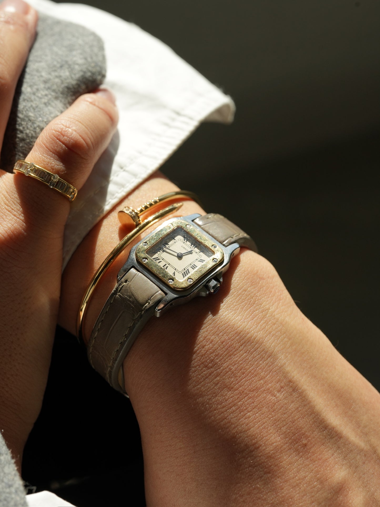 Cartier Santos Galbee SM With box 