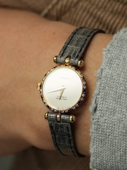 Van Creef 18K / Sapphire × Diamonds 