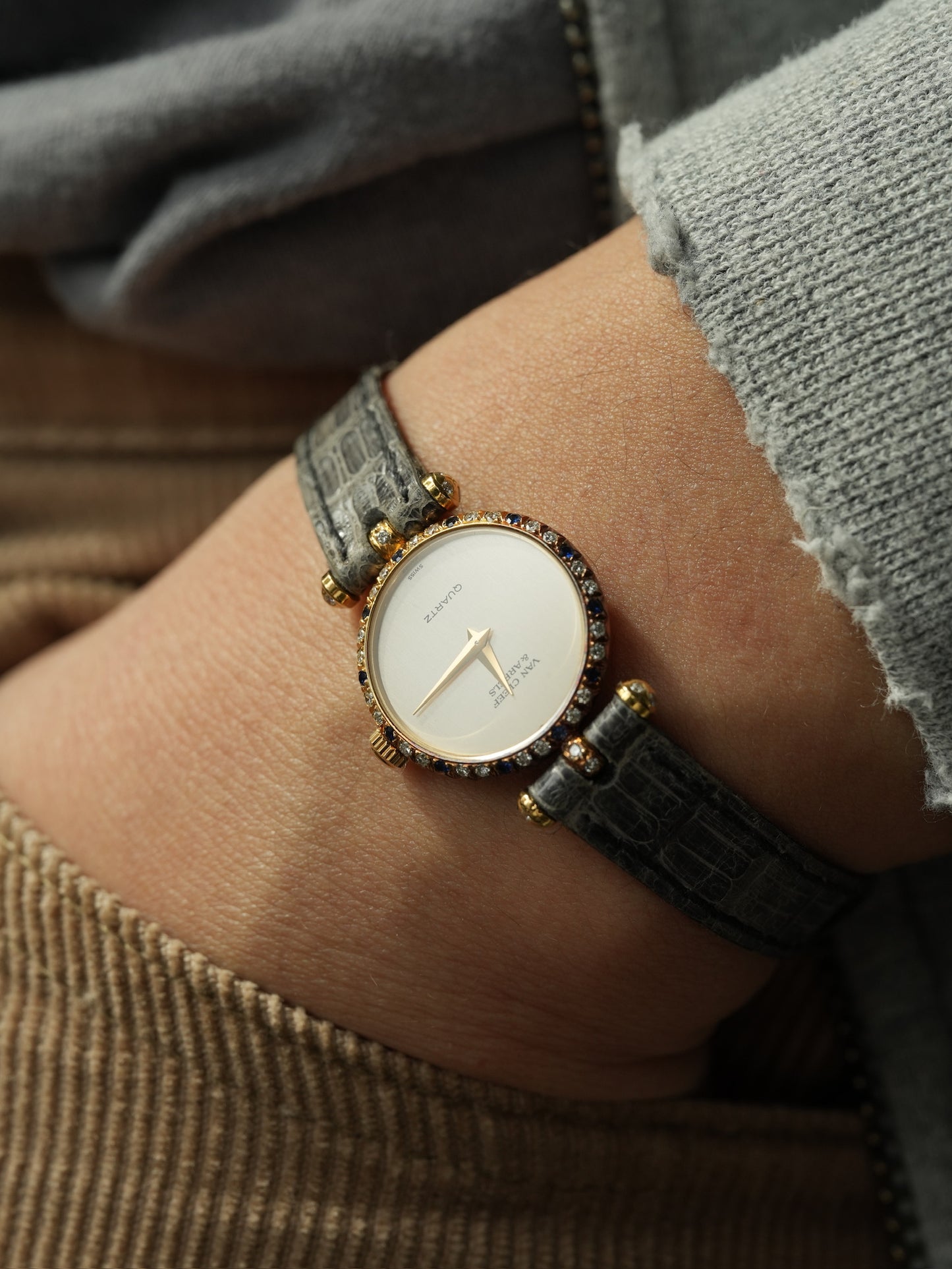 Van Creef 18K / Sapphire × Diamonds 