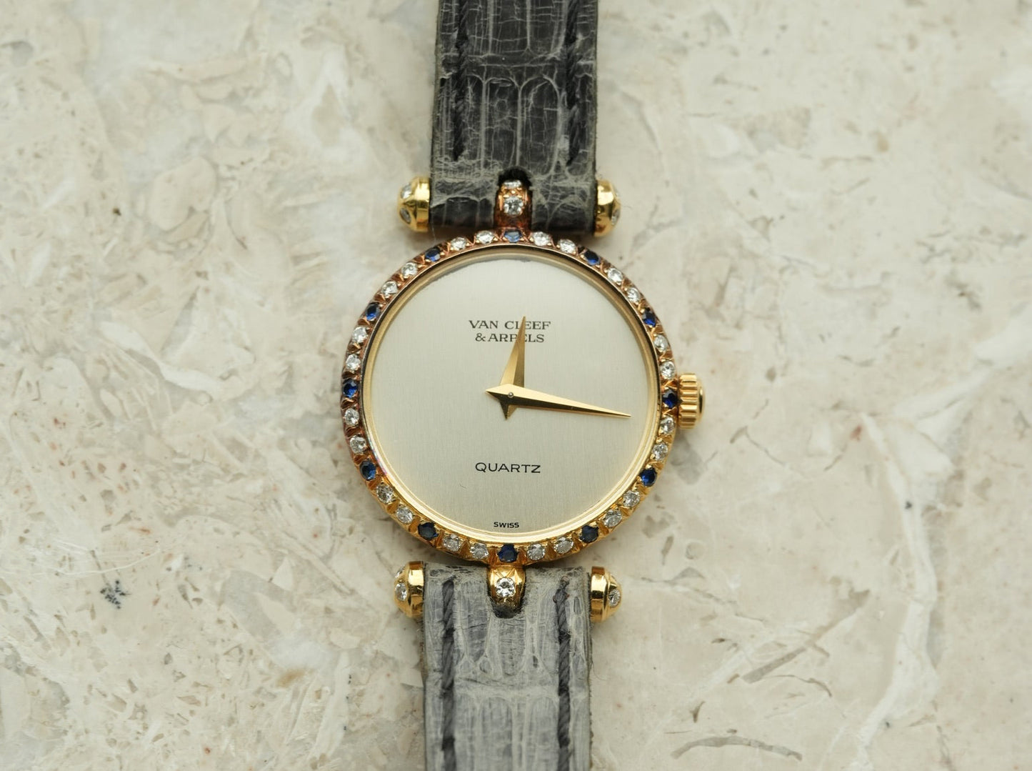 Van Creef 18K / Sapphire × Diamonds 