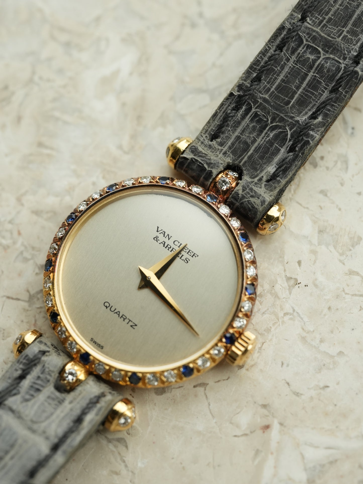 Van Creef 18K / Sapphire × Diamonds 