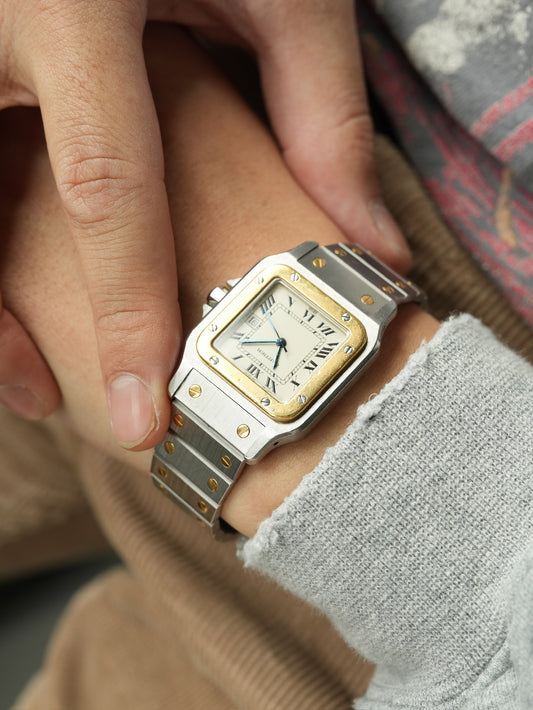 Cartier Santos Carree With box 