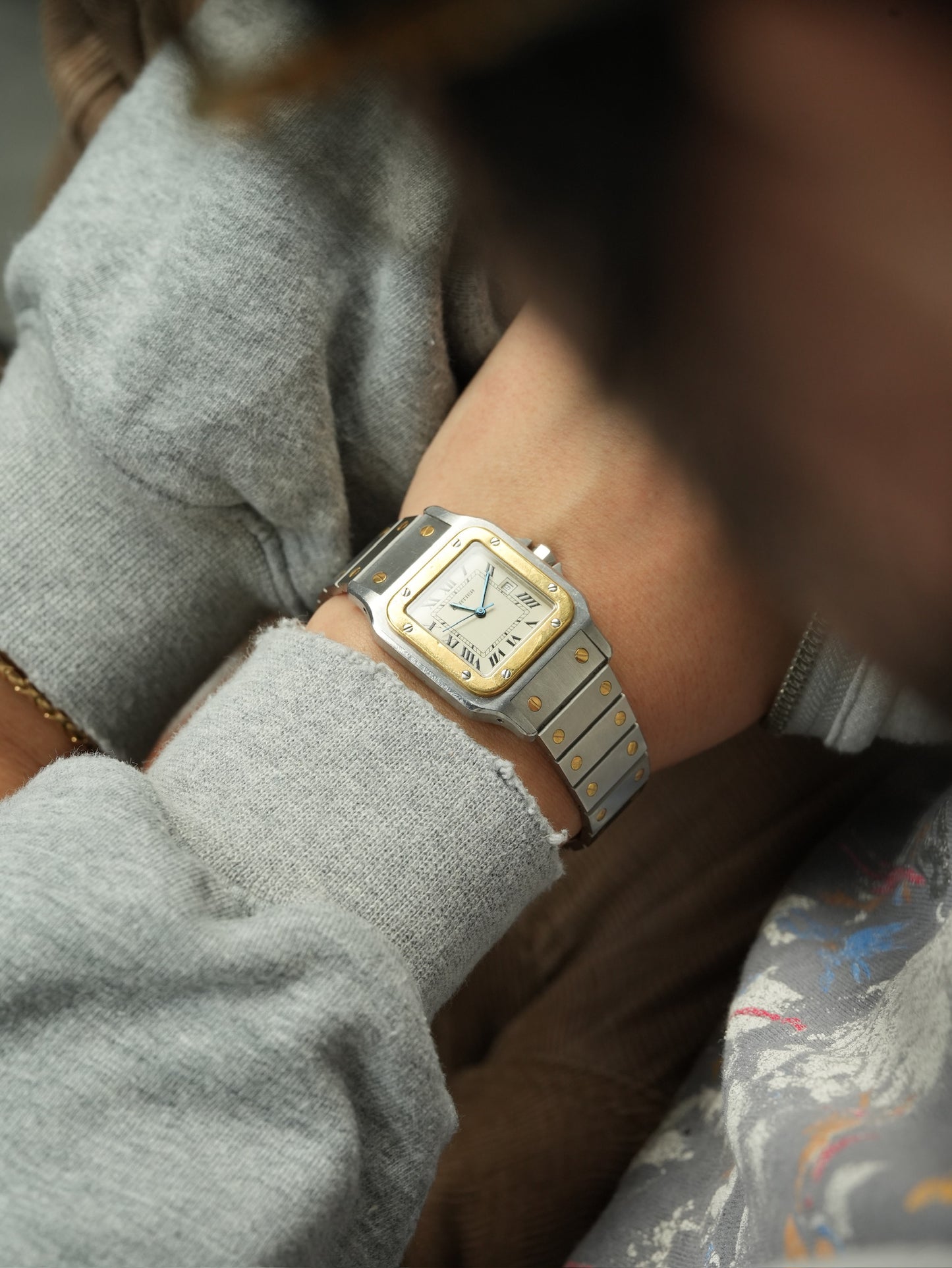 Cartier Santos Carree With box 