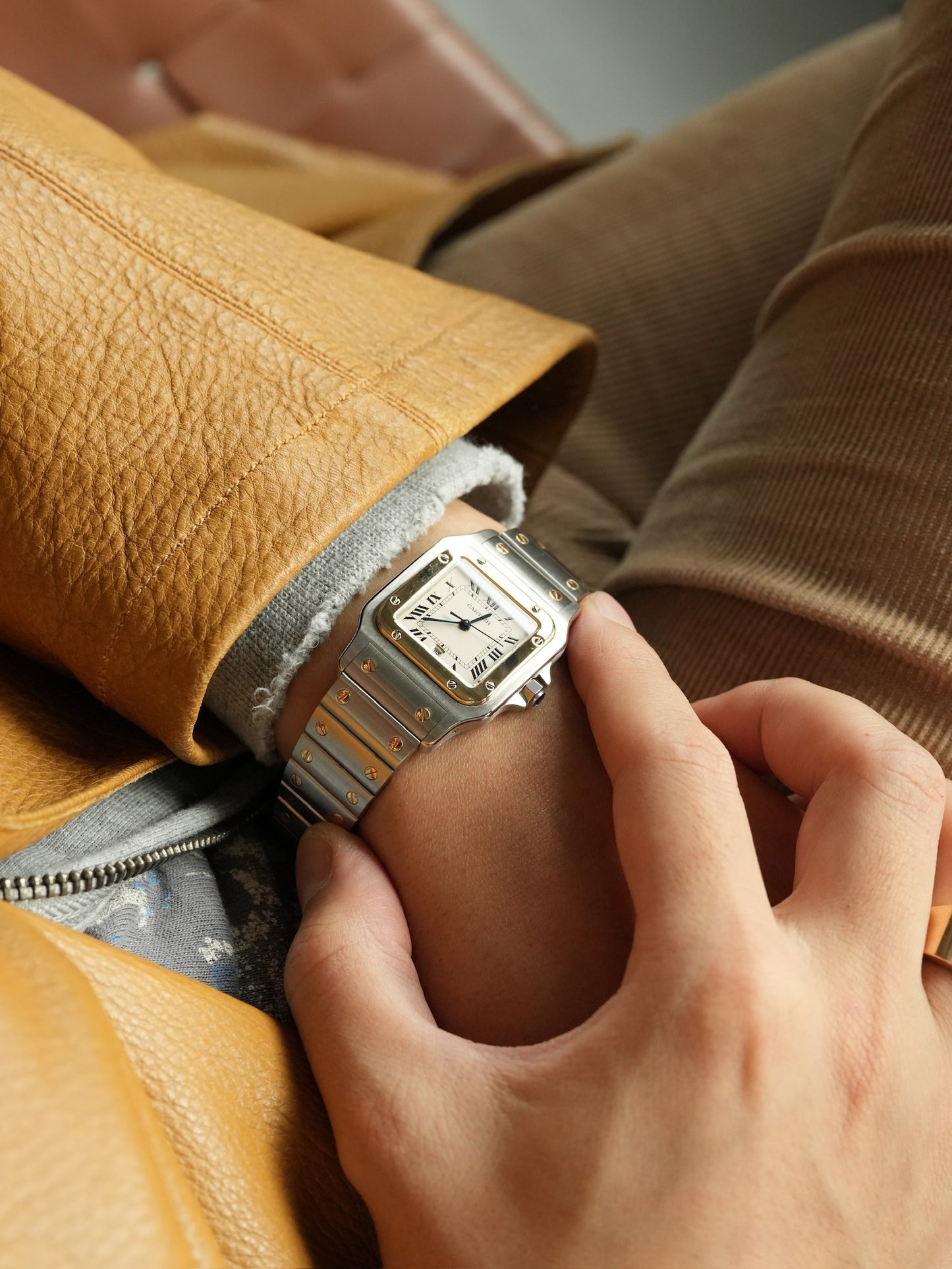 Cartier Santos Galbee With box