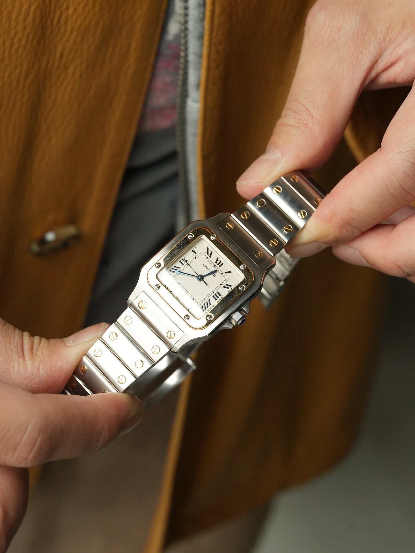 Cartier Santos Galbee With box