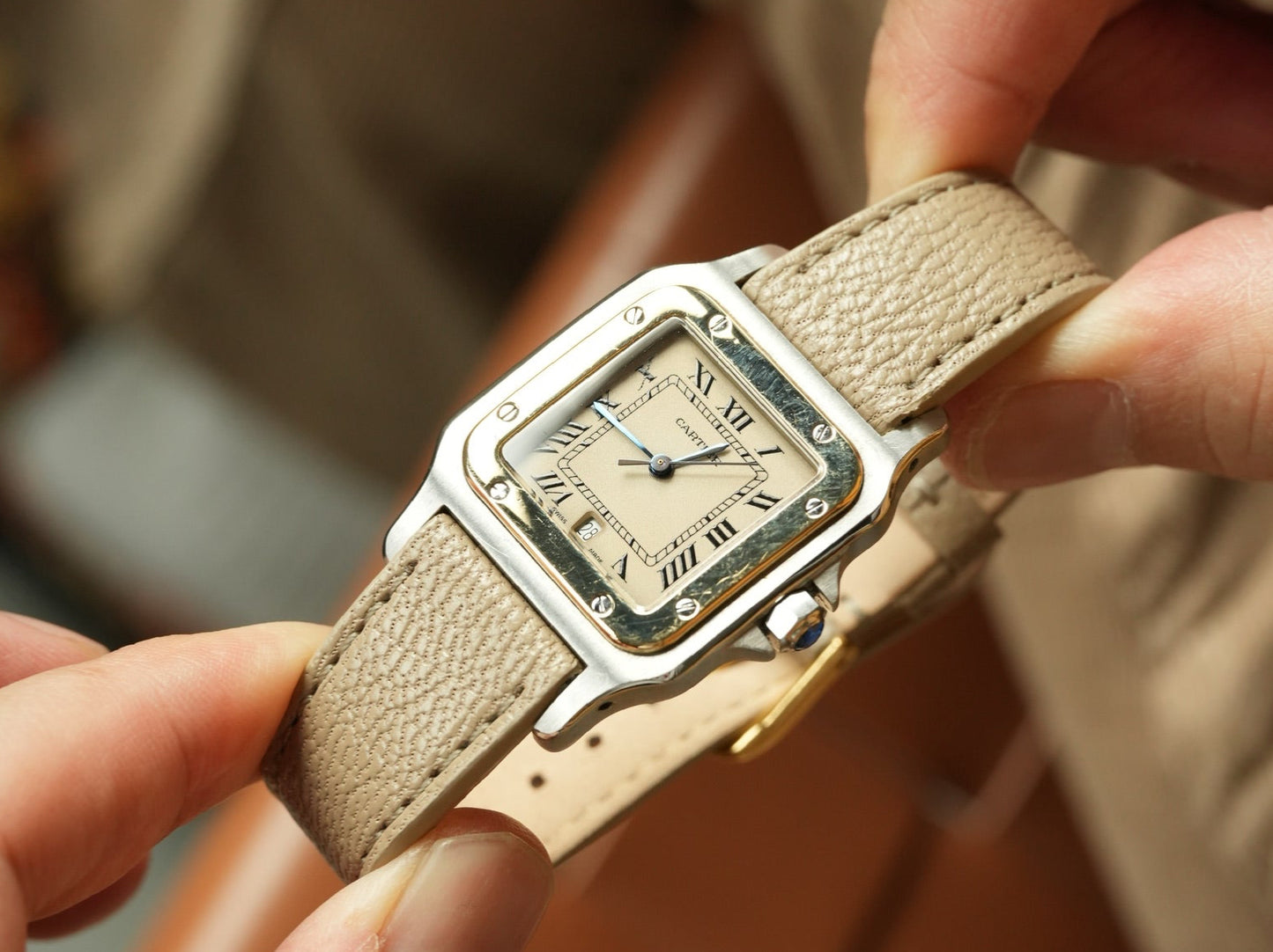 Cartier Santos Galbee With box 