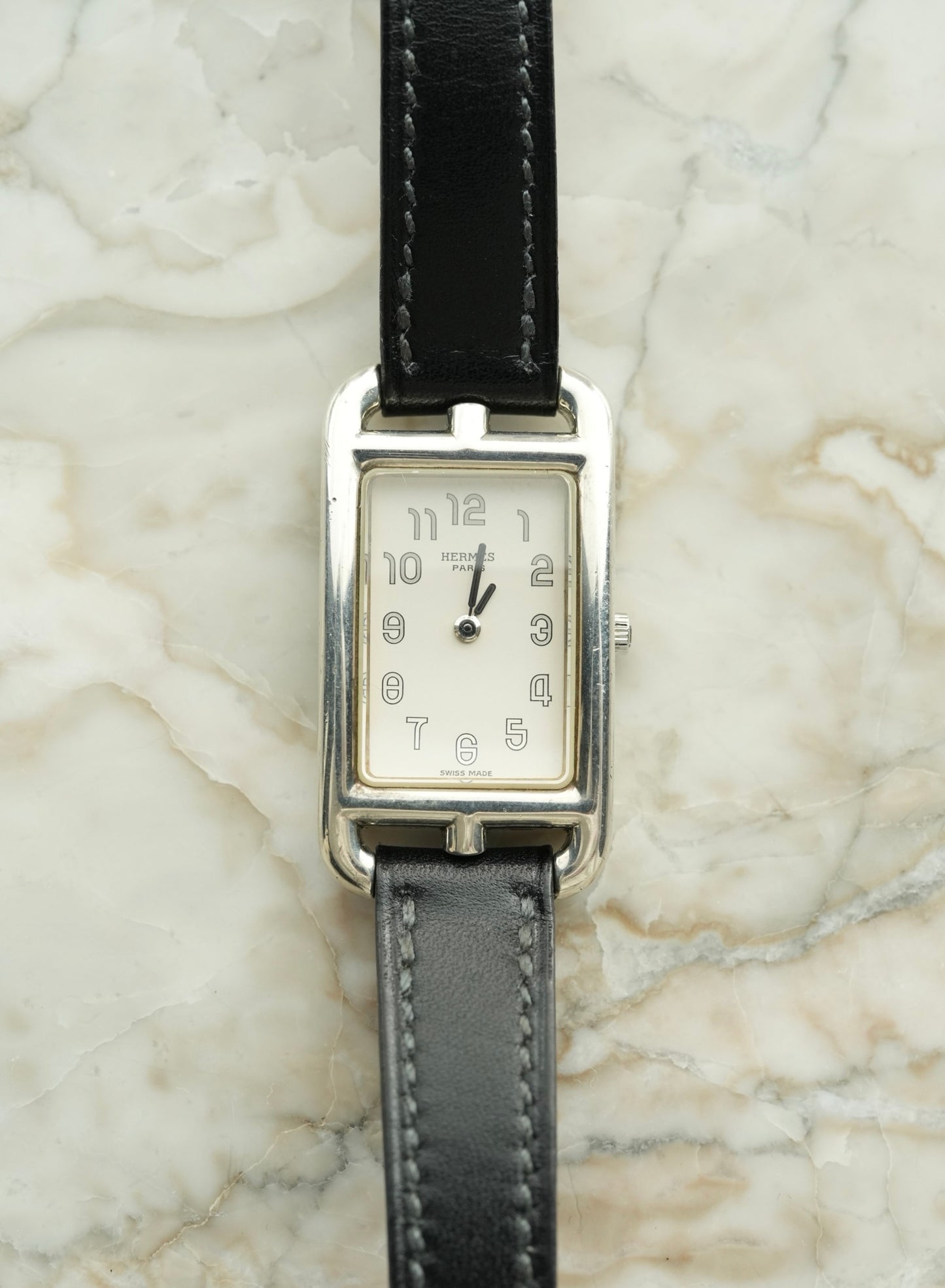 Hermès Nantucket Ref. 723208 SV925 PM – Original Leather Strap & Original Buckle