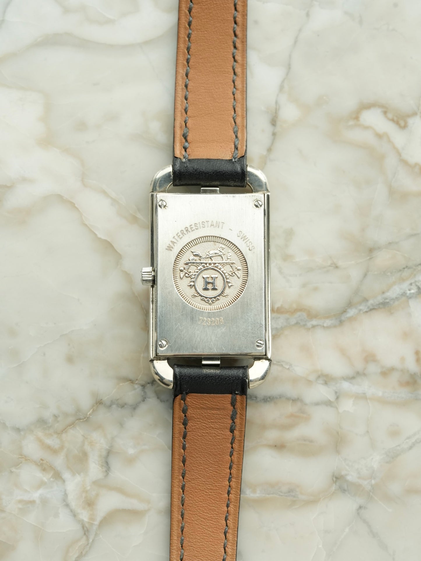 Hermès Nantucket Ref. 723208 SV925 PM – Original Leather Strap & Original Buckle