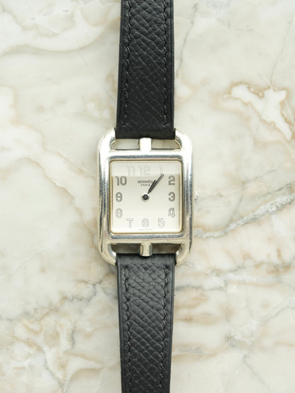 Hermès Cape Cod Ref. 88330 SV925 – Original Leather Strap & Original Buckle Full Set