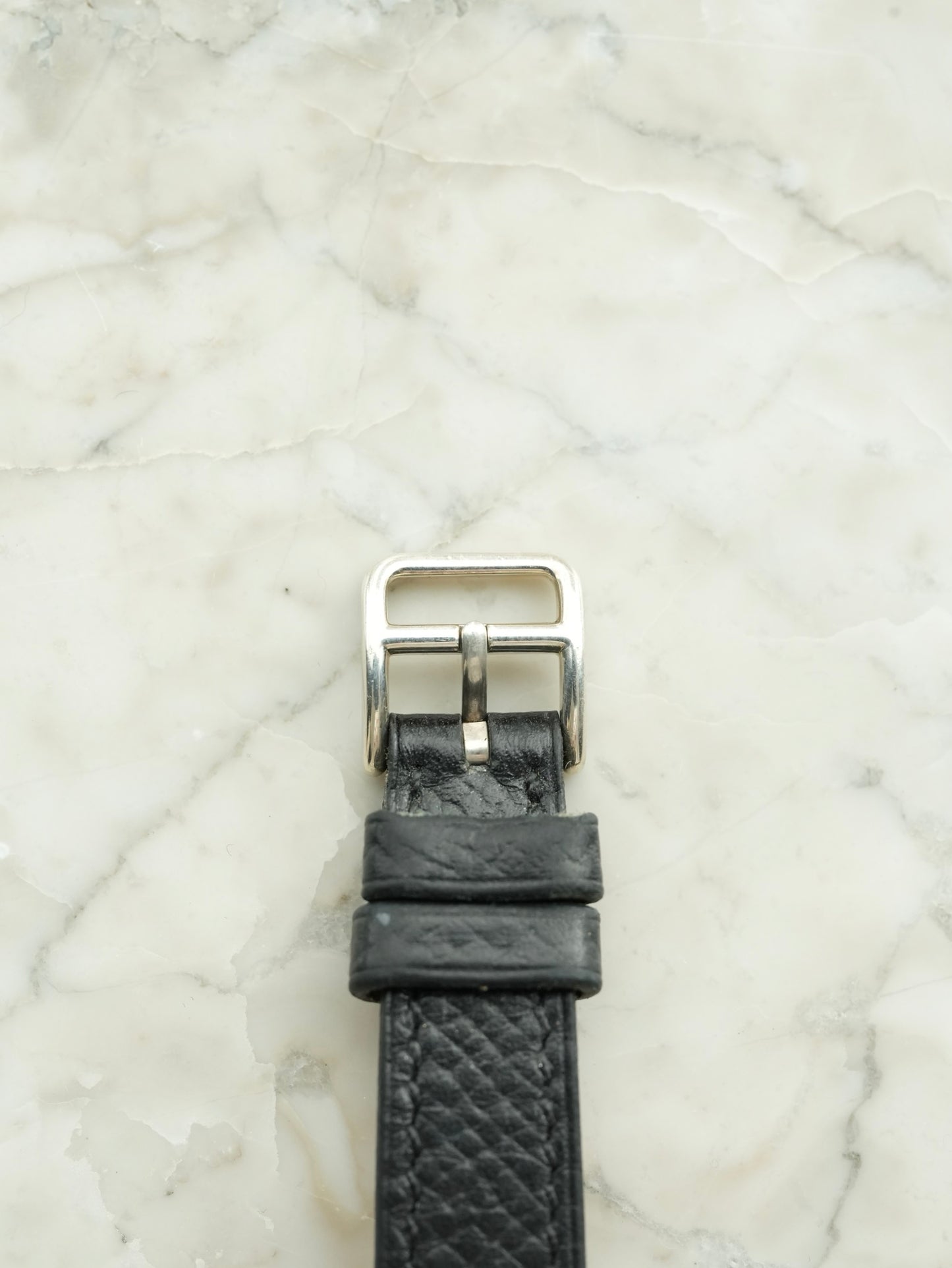 Hermès Cape Cod Ref. 88330 SV925 – Original Leather Strap & Original Buckle Full Set