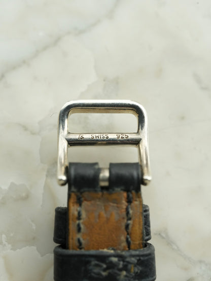 Hermès Cape Cod Ref. 88330 SV925 – Original Leather Strap & Original Buckle Full Set