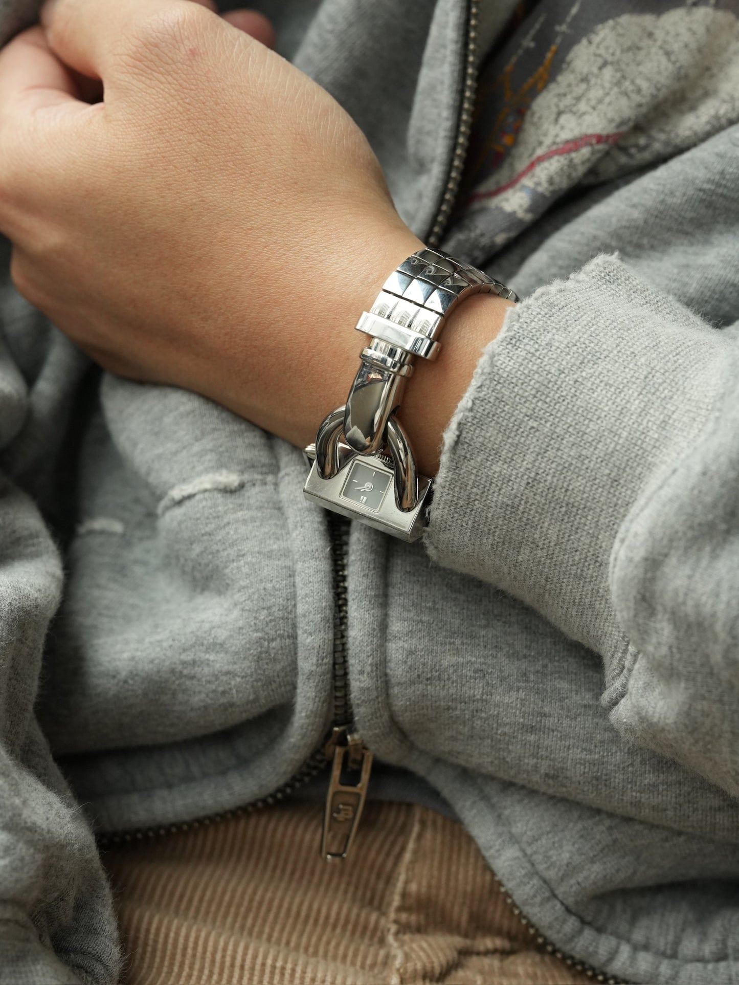 Hermès Cape Cod Ref. 88330 SV925 – Original Leather Strap & Original Buckle Full Set 