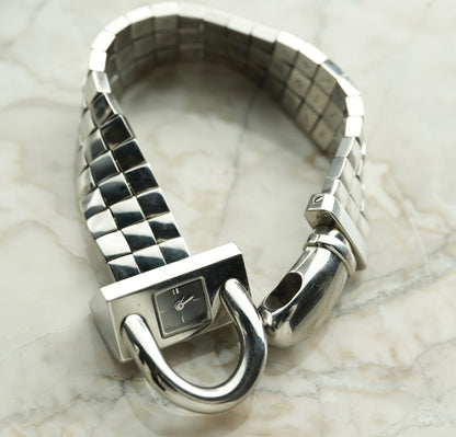 Van Cleef & Arpels Cadena Stainless Steel Bracelet Quartz Watch