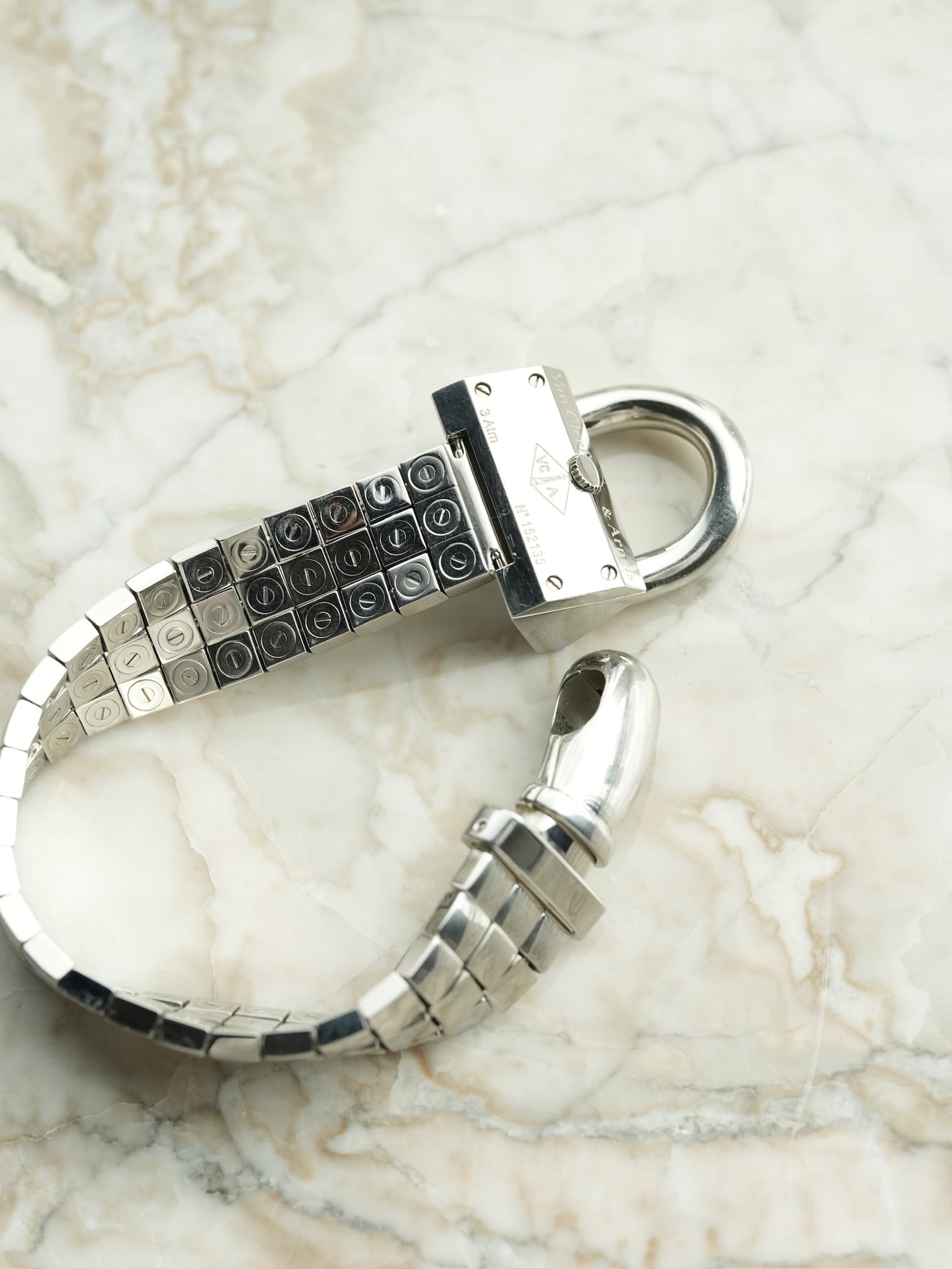 Hermès Cape Cod Ref. 88330 SV925 – Original Leather Strap & Original Buckle Full Set 