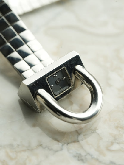 Hermès Cape Cod Ref. 88330 SV925 – Original Leather Strap & Original Buckle Full Set 