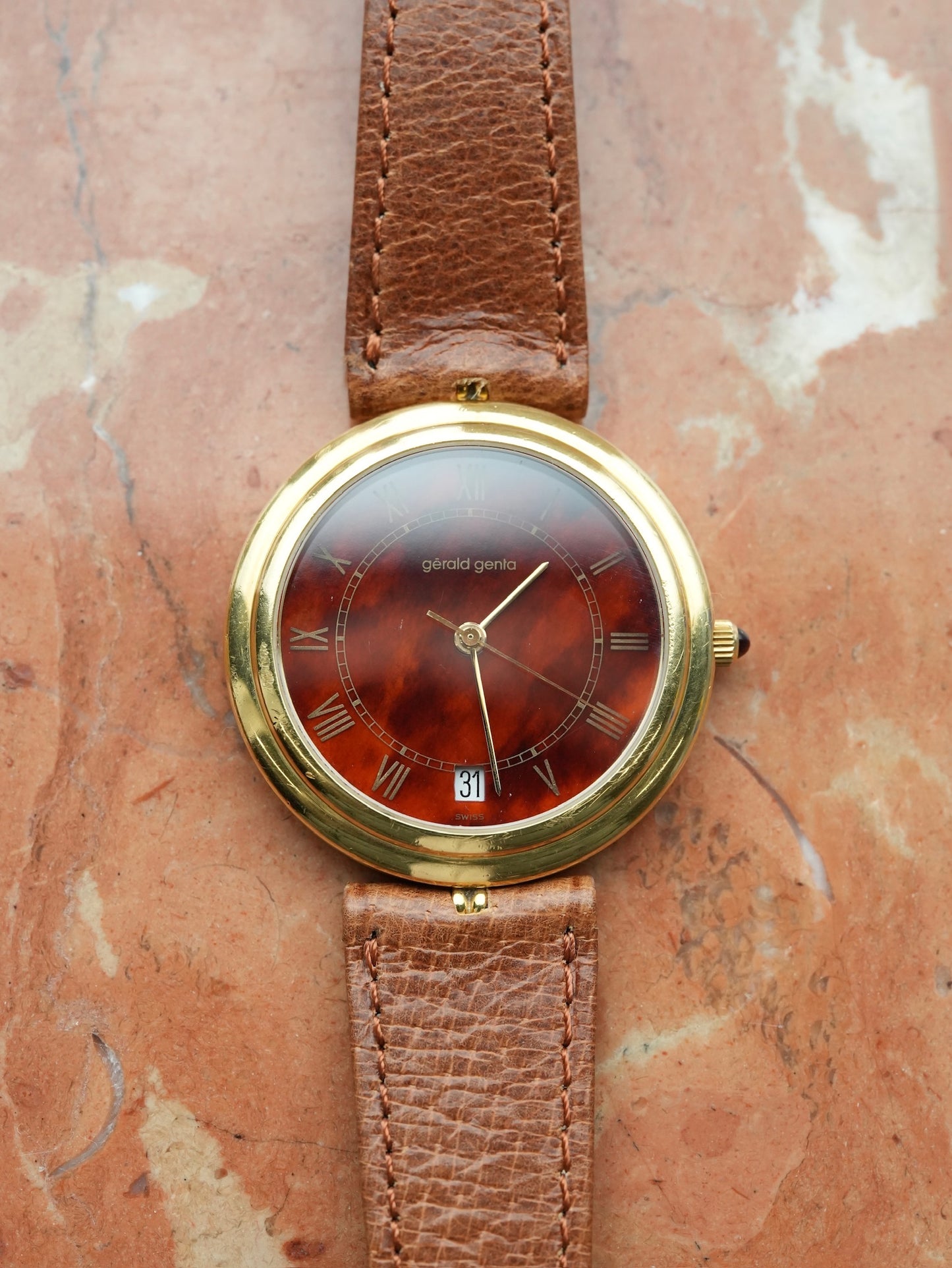 Gerald Genta Enamel Dial - 36mm Quartz (1989)