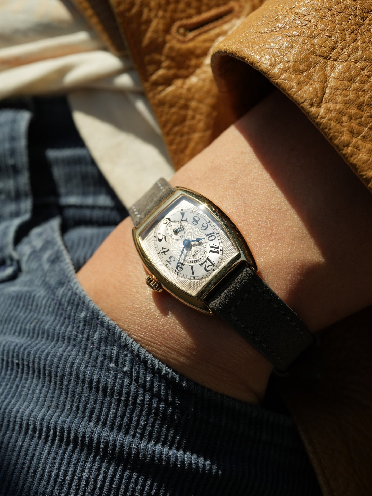 Franck Muller Curvex / Chronometro 18K Manual With box