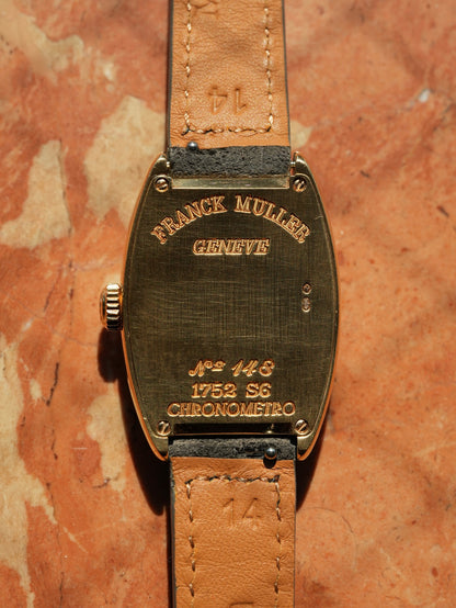 Franck Muller Curvex / Chronometro 18K Manual With box