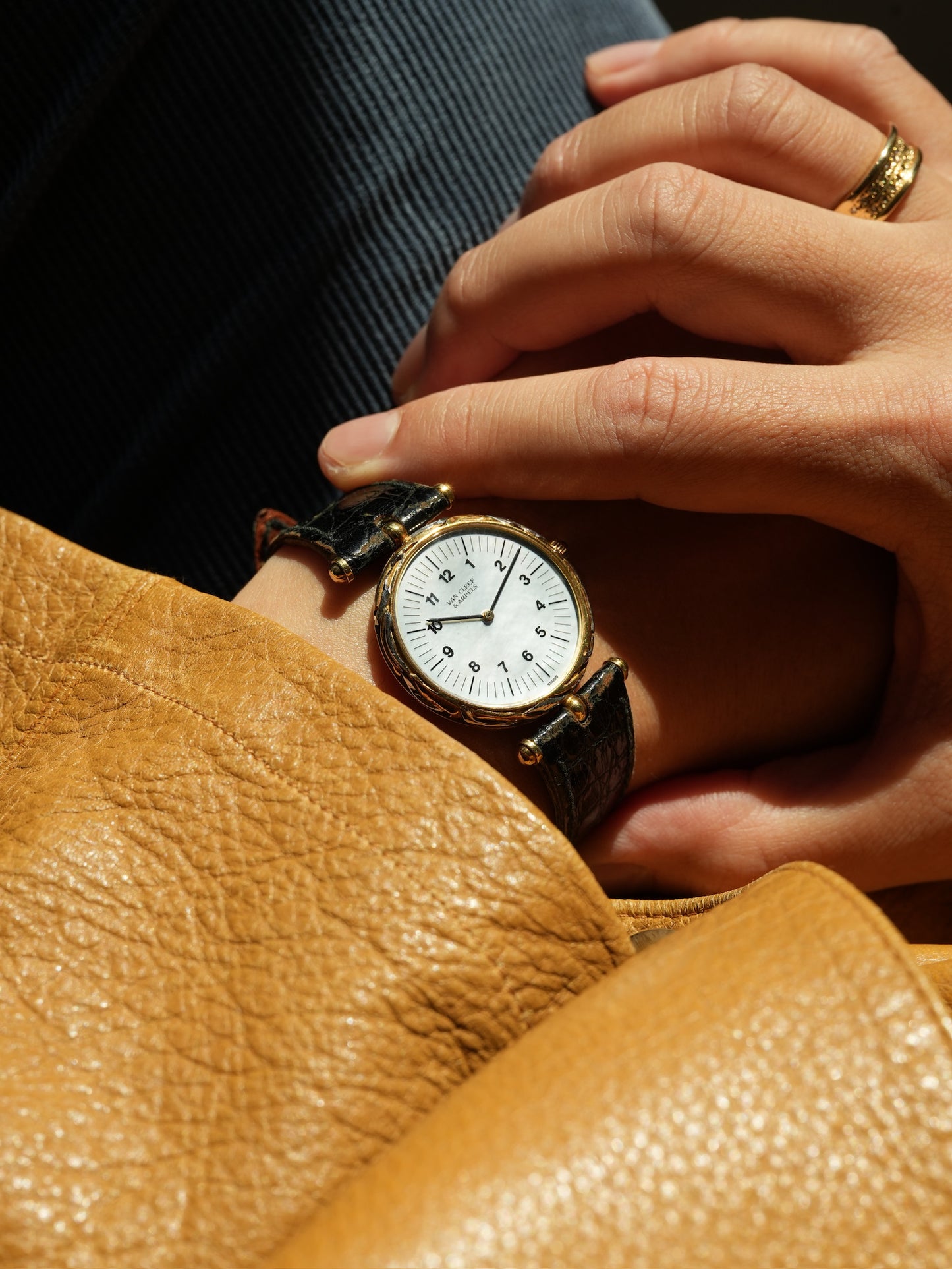 Van Cleef & Arpels MOP Dial With Box