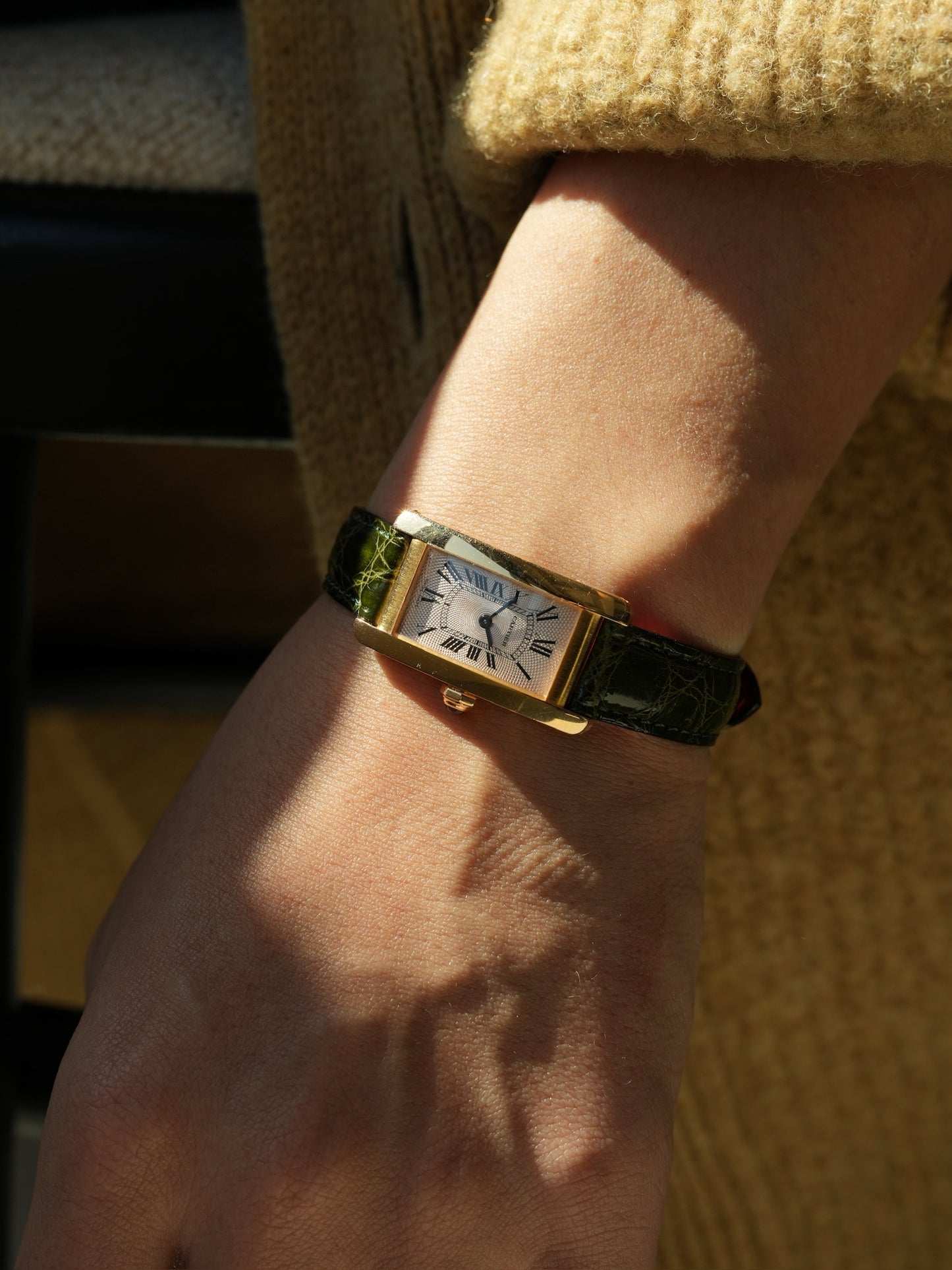 Cartier Tank American / 18K With box