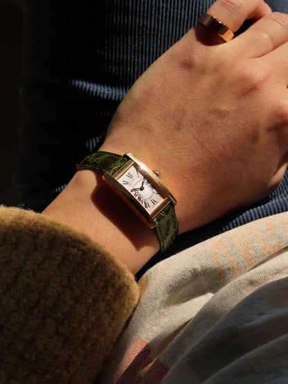 Cartier Tank American / 18K With box