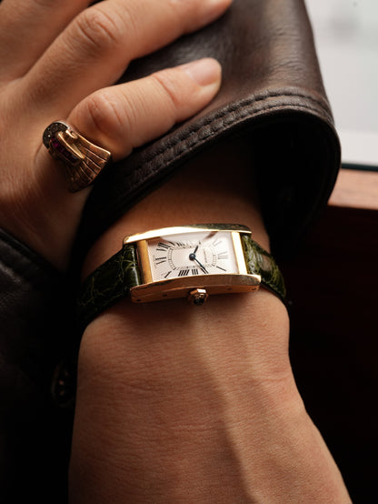 Cartier Tank American / 18K With box