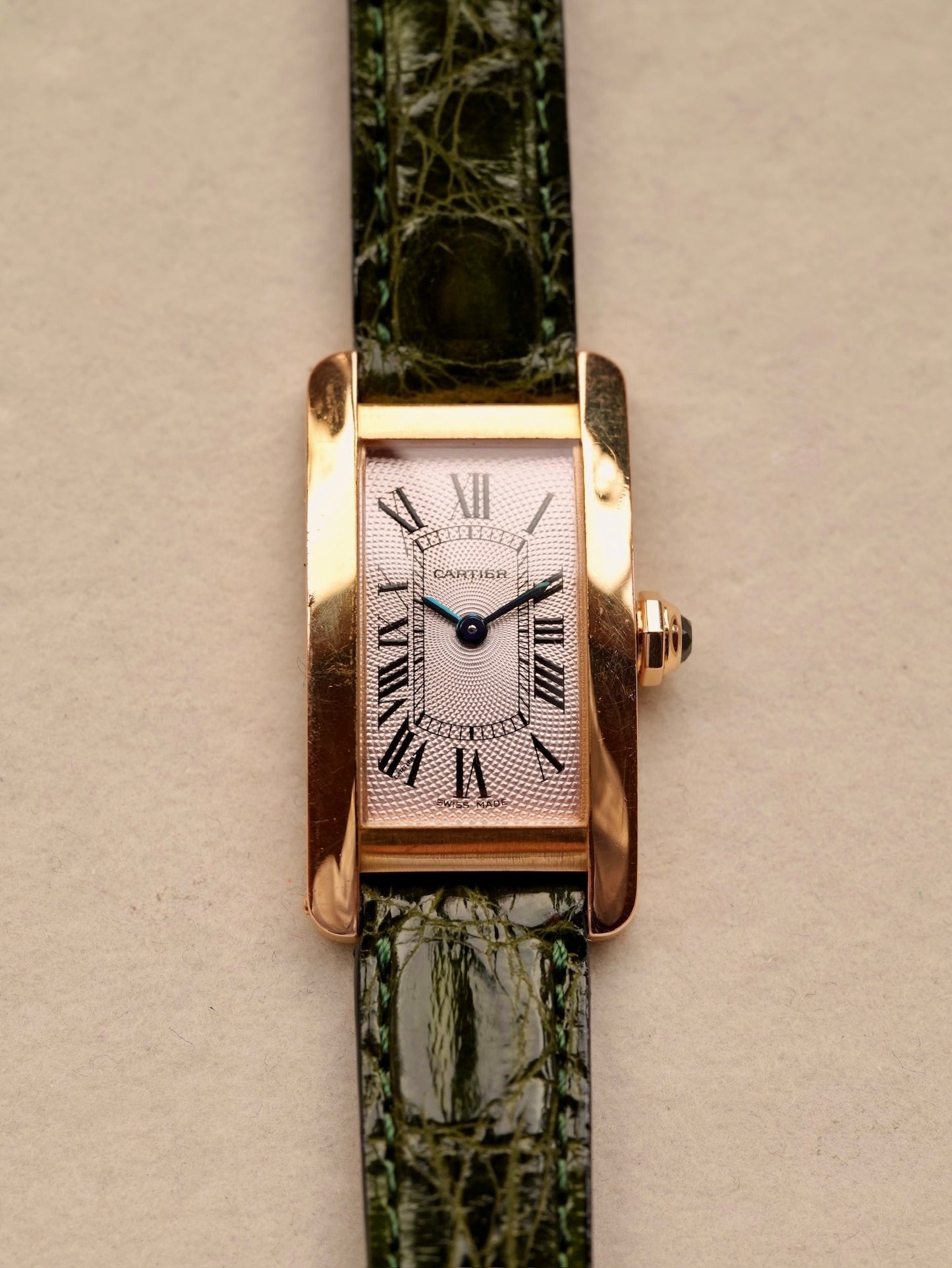 Cartier Tank American / 18K With box