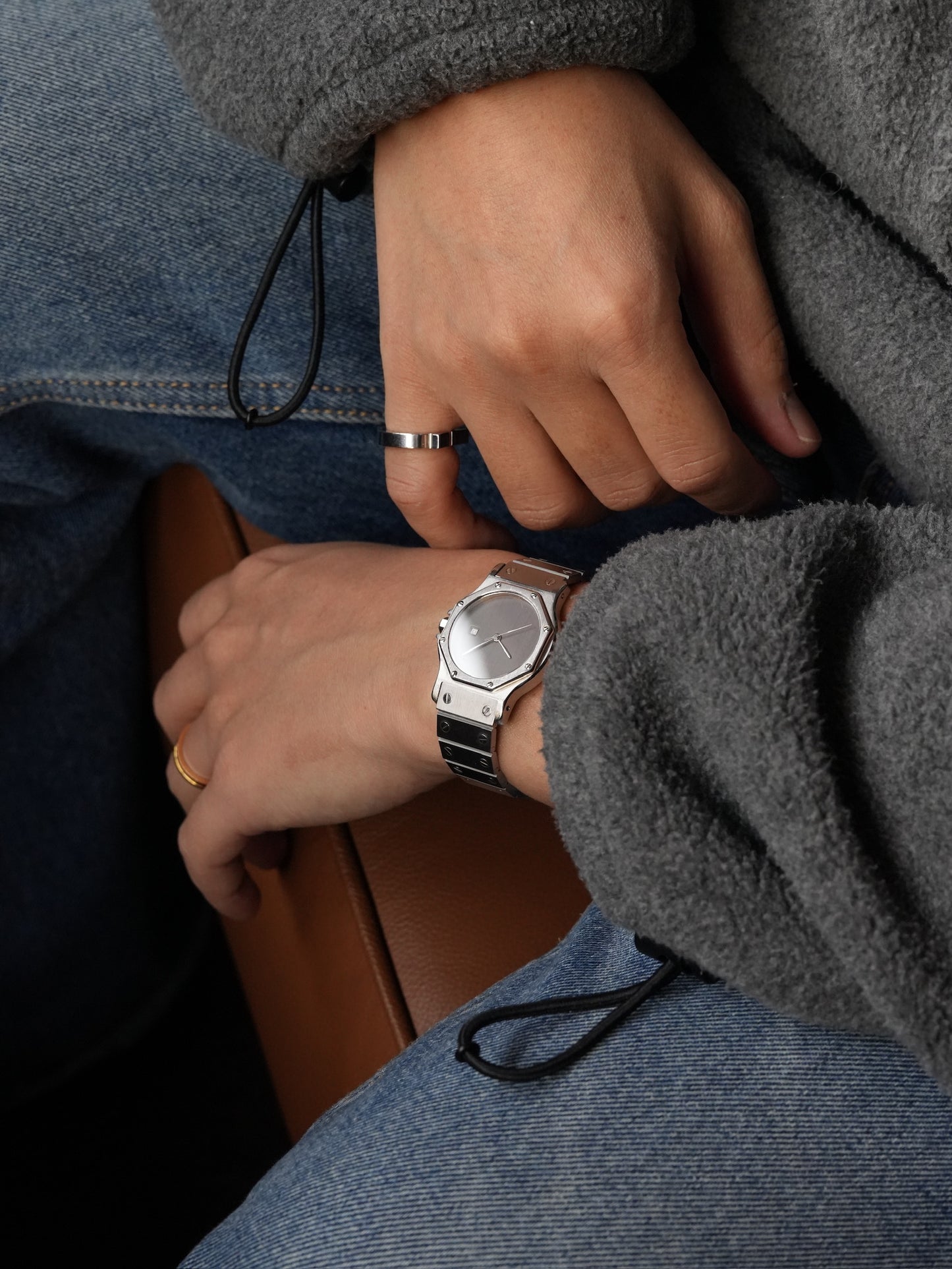Cartier Santos Octagon Ghost Full Set