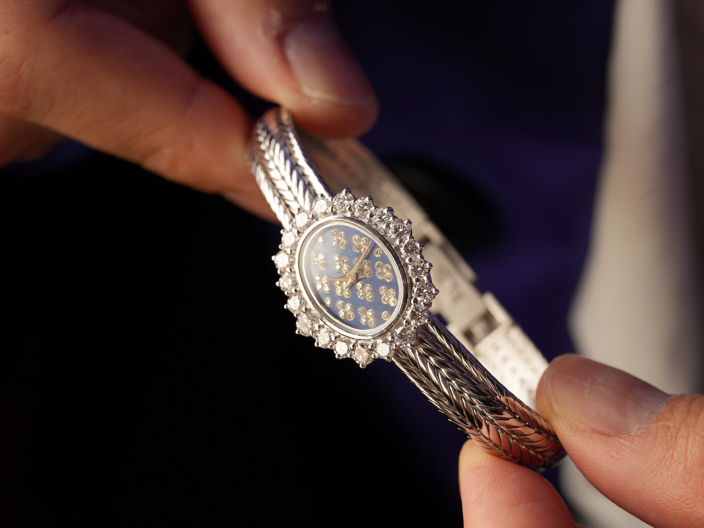 Audemars Piguet 18K Diamonds Jewery watch With box