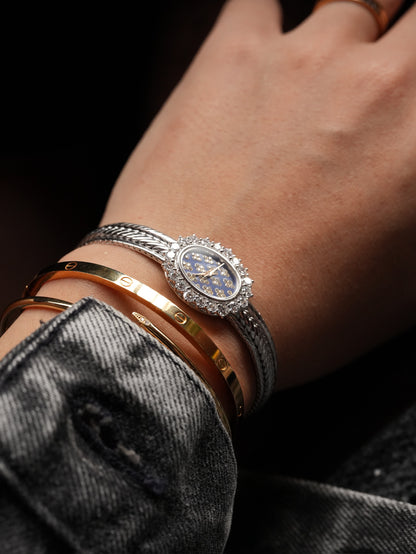 Audemars Piguet 18K Diamonds Jewery watch With box