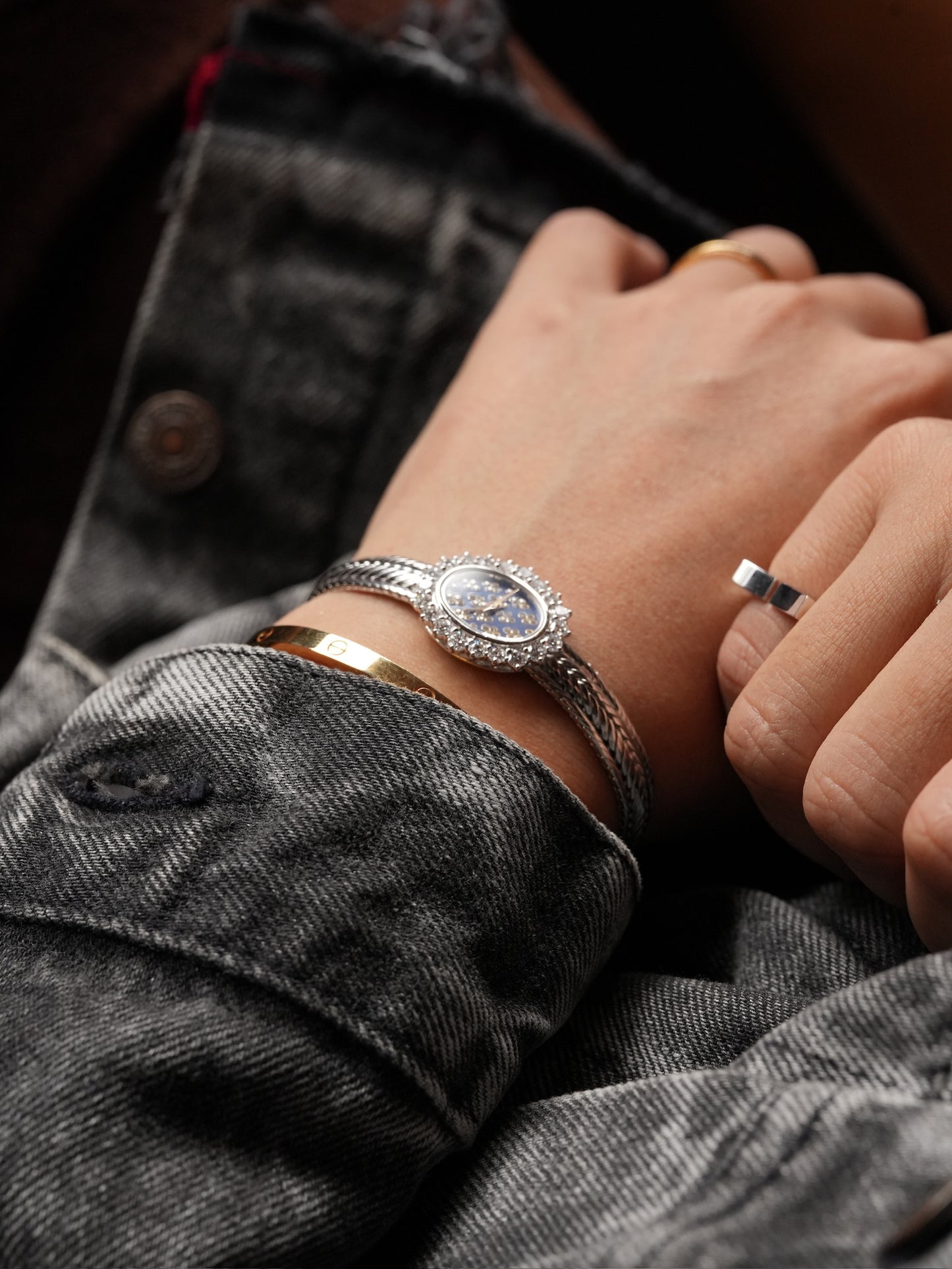 Audemars Piguet 18K Diamonds Jewery watch With box