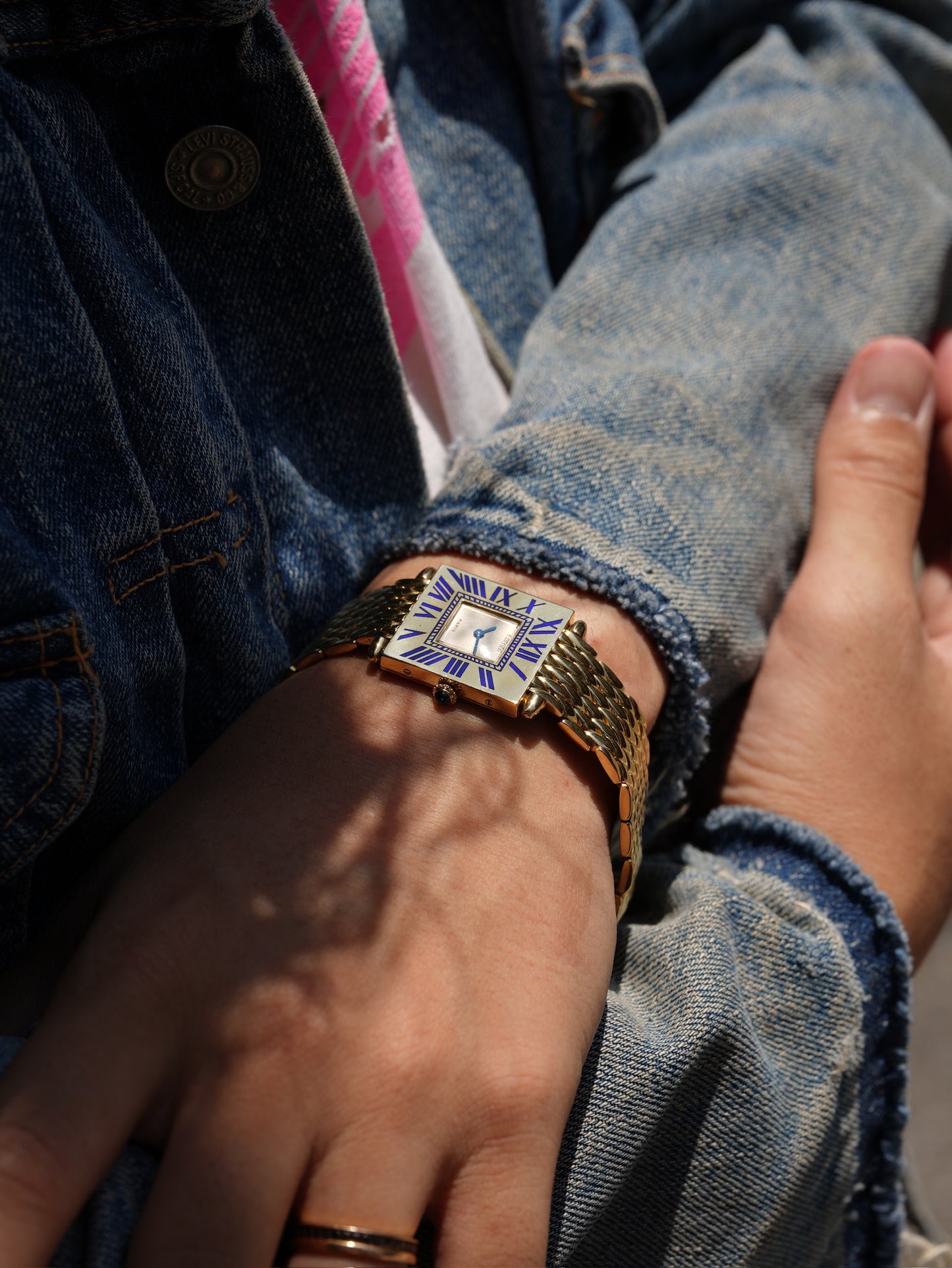 Cartier Tank Obus 18K Manual winding Special edition 