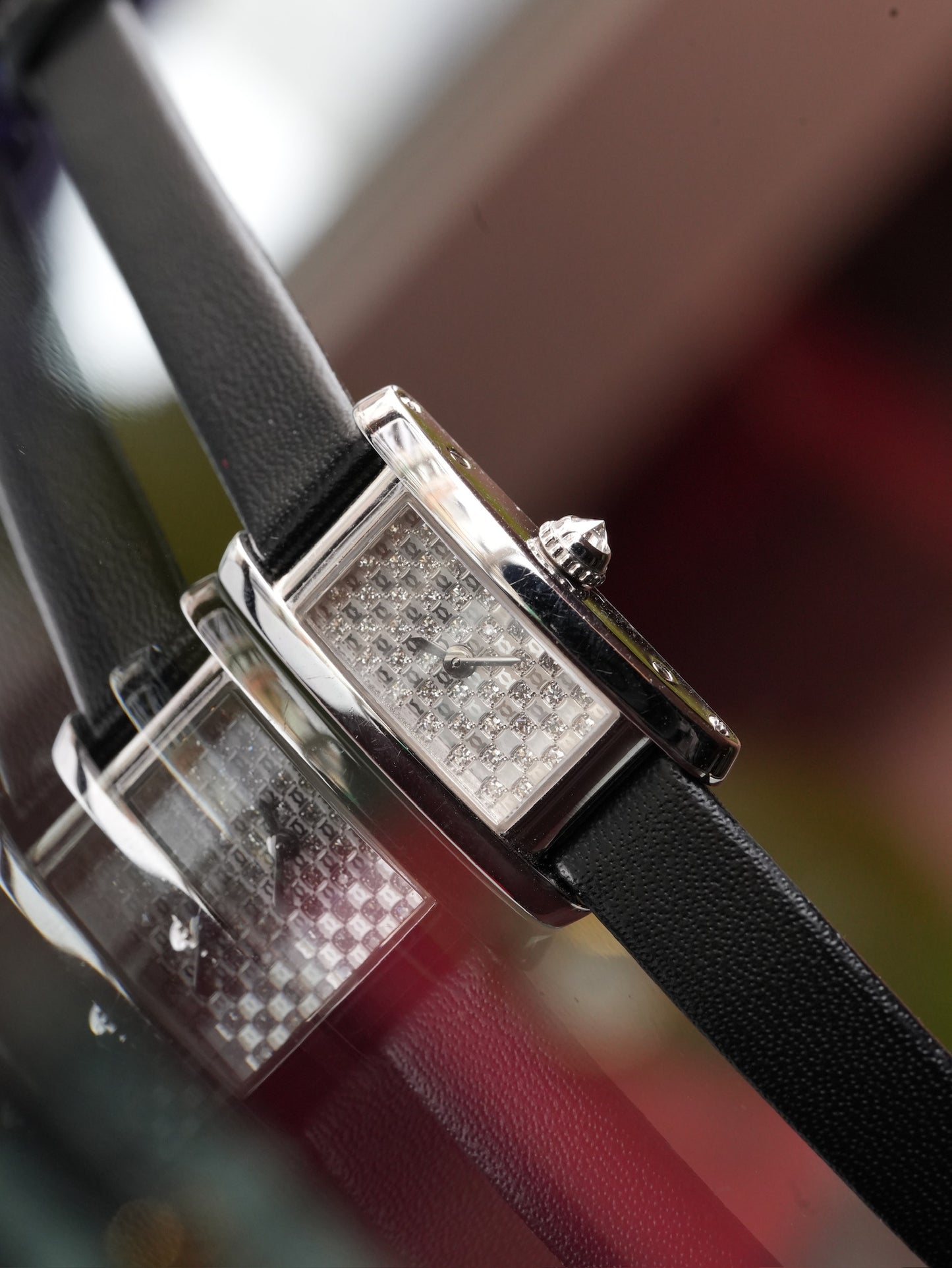 Cartier Tank Allongée Diamond dial 1 shot production