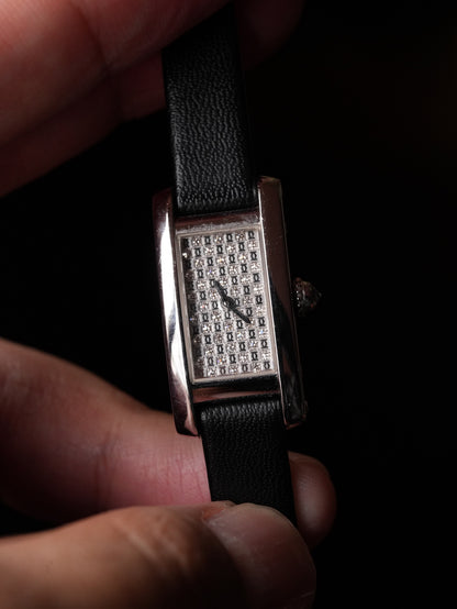 Cartier Tank Allongée Diamond dial 1 shot production