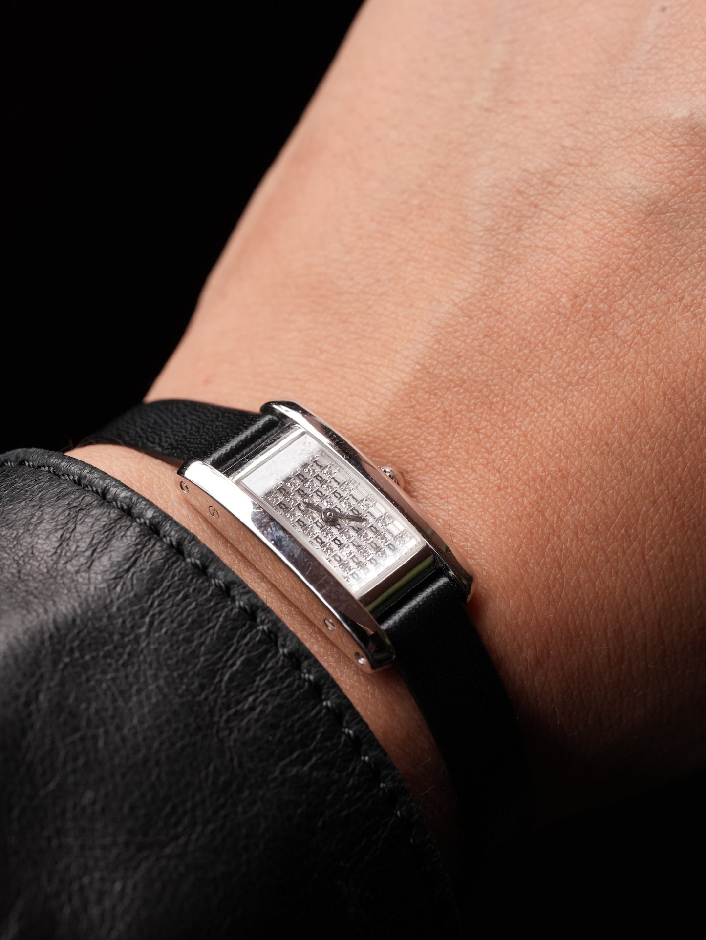 Cartier Tank Allongée Diamond dial 1 shot production