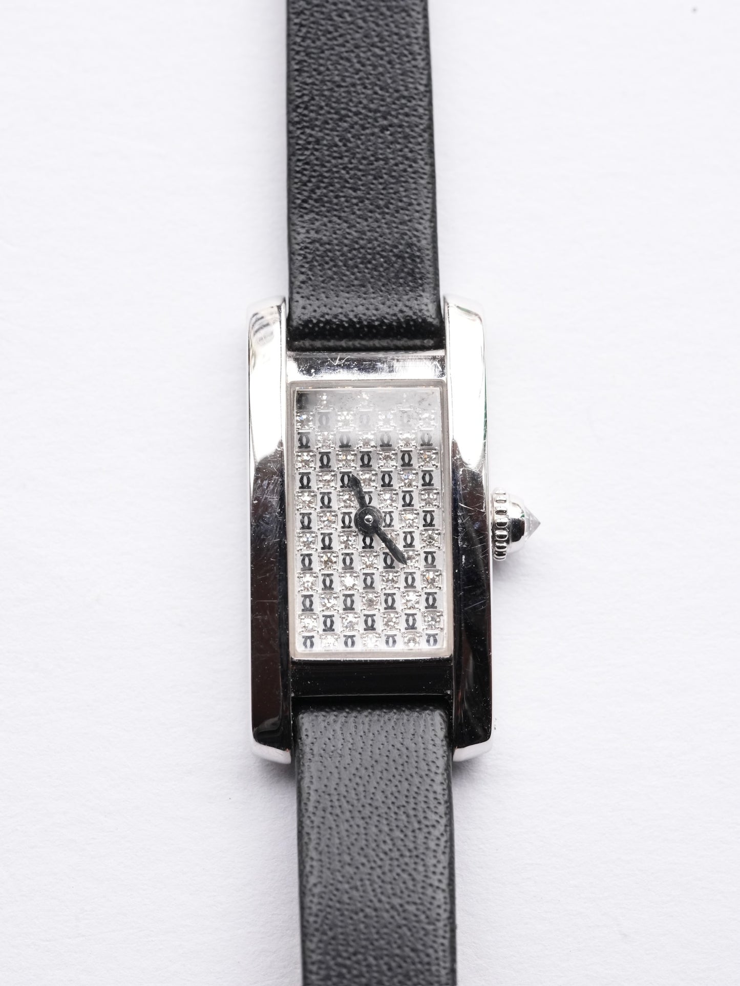 Cartier Tank Allongée Diamond dial 1 shot production