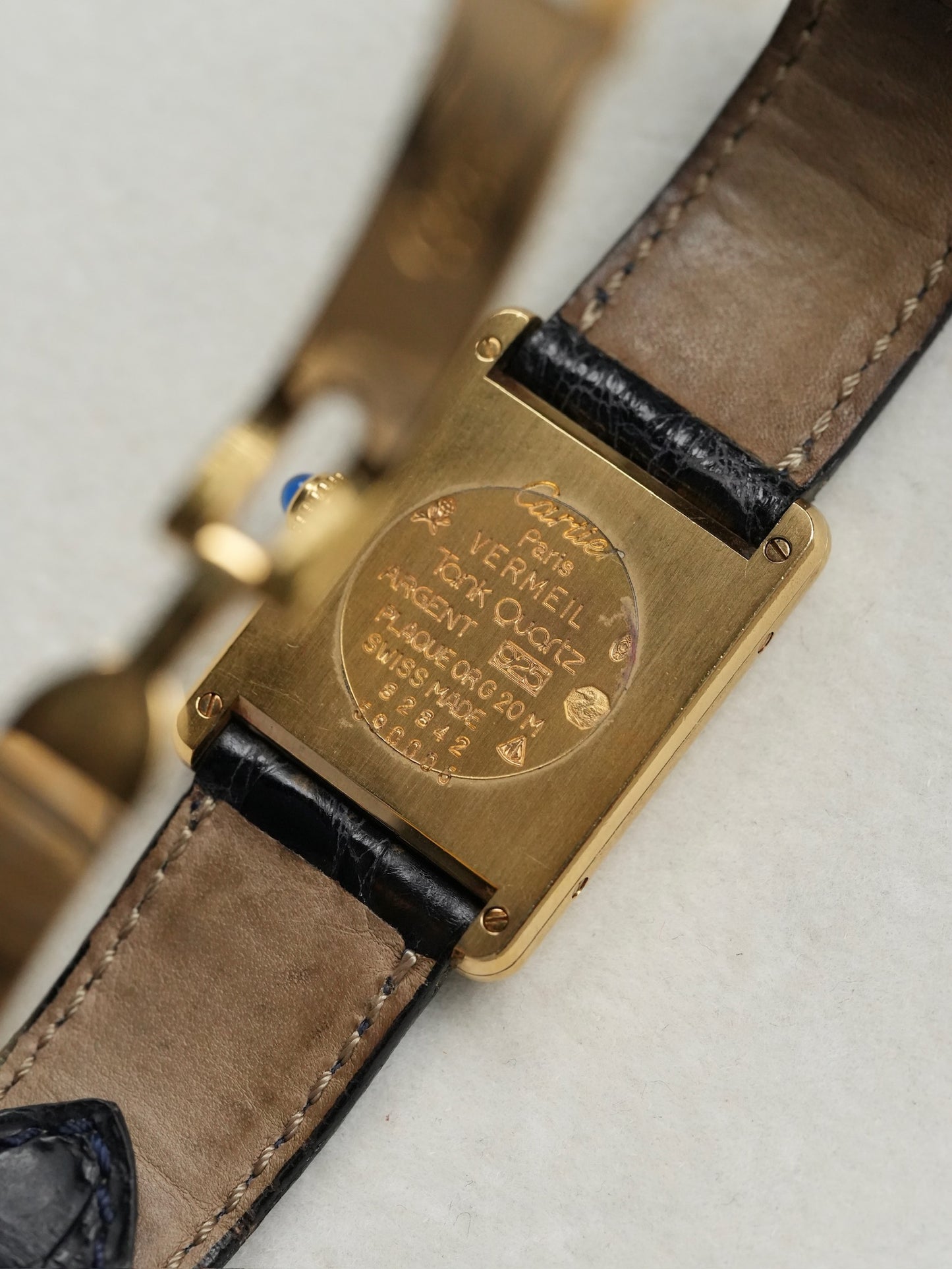 Cartier Must Tank LM Vermeil
