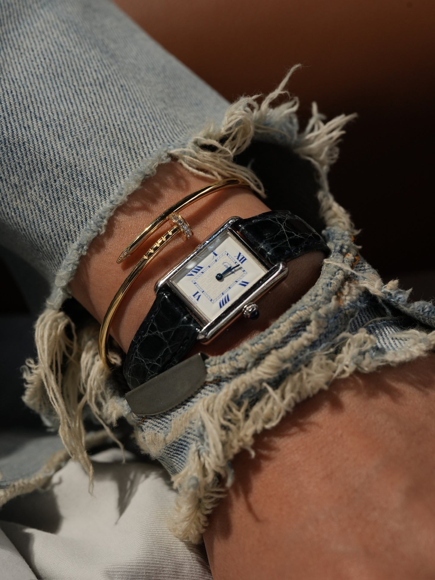 Cartier Must Tank Vermeil